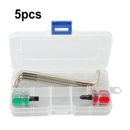 

5PCS Z Type 6mm Screwdriver and Flat Head /Cross-Head Screwdriver Set