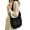 Black, variant on MDUKONU Boho Crochet Beach Tote Shoulder Bag with Colored Beads | Colorful Hippie Knit Bag for Women Green