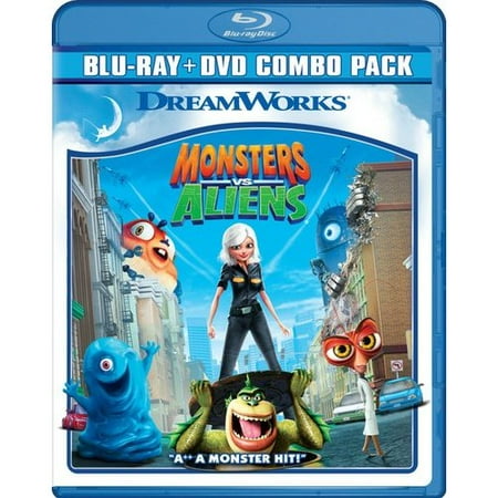 Monsters Vs. Aliens (Blu-ray + Standard DVD) (Widescreen)