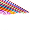 thumbnail image 2 of 11 Pcs Multicolor Alumina Crochet Hooks Knitting Needles Craft Yarn 0.08-0.30in, 2 of 3