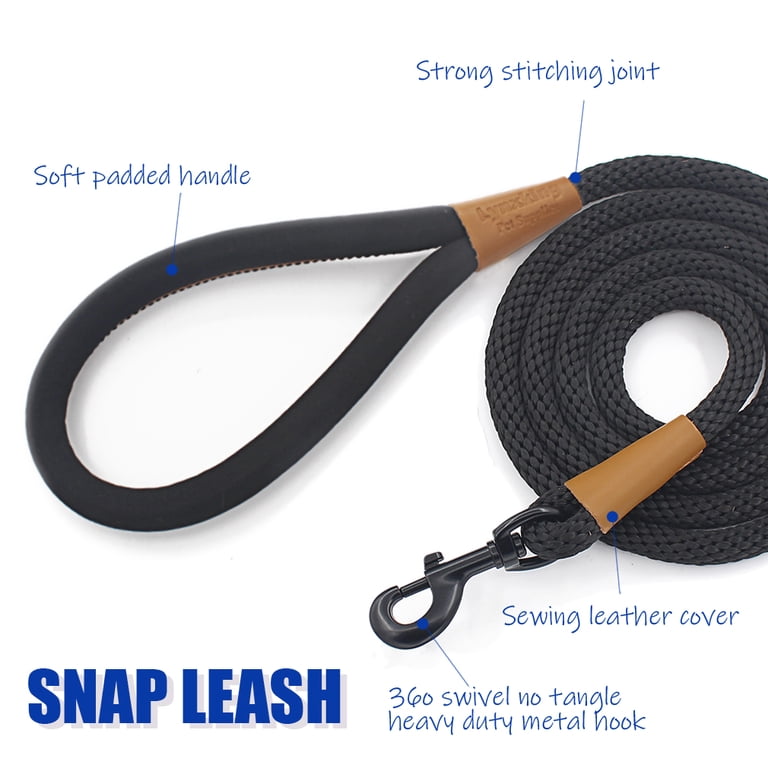 Mendota 3/8 Inch X 4 Feet Dog Leash - Snap Hook, Harvest Color, Small