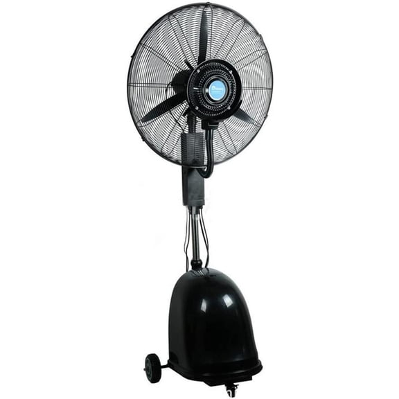 INTSUPERMAI Electric 30" Misting Fan Humidification and Watering Industrial Spray Cooling Humidifying Spray 40L