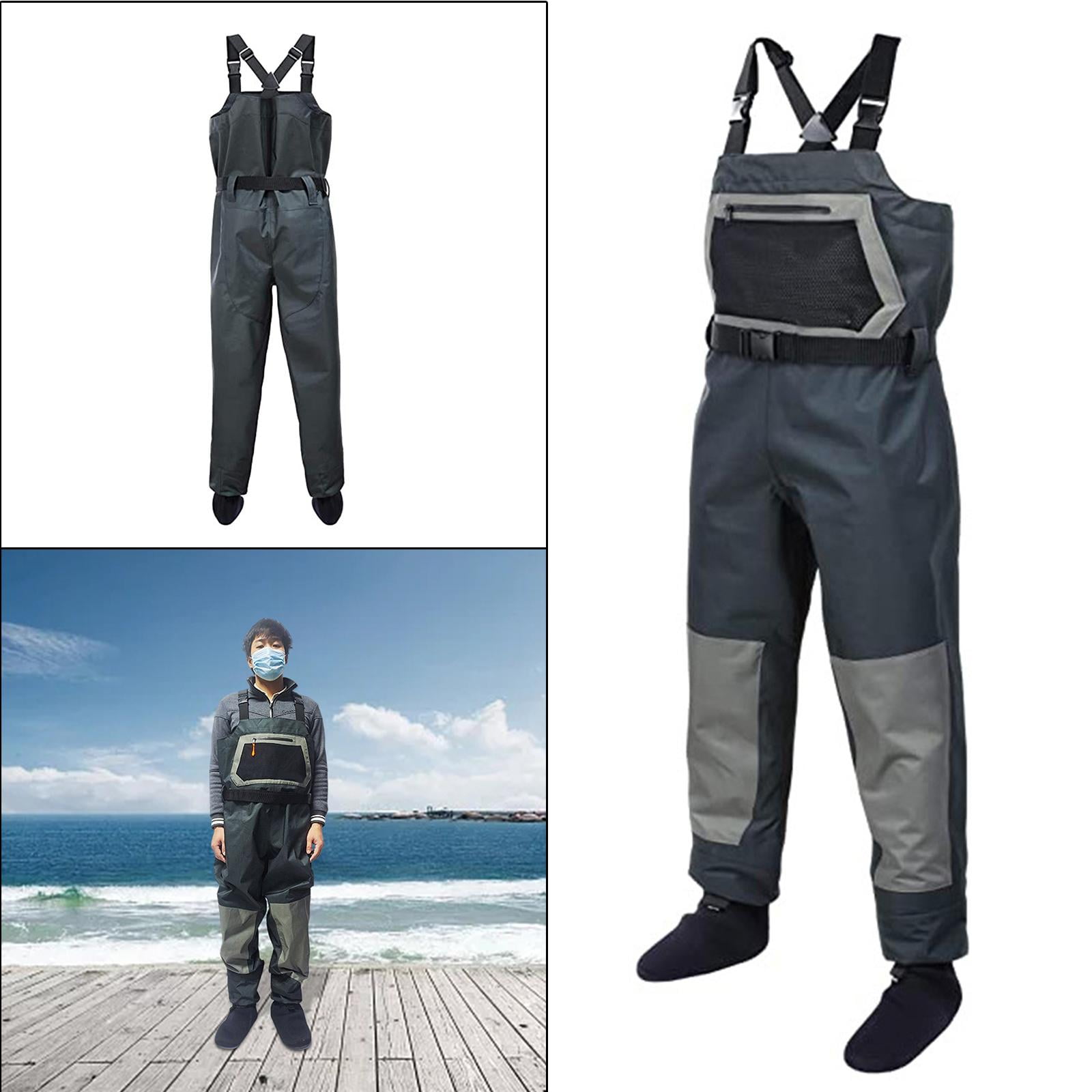 Luzkey Lightweight Fly Fishing Waders 3 Layer Water Nylon Chest Waders For Fishing Xxl Other Xxl