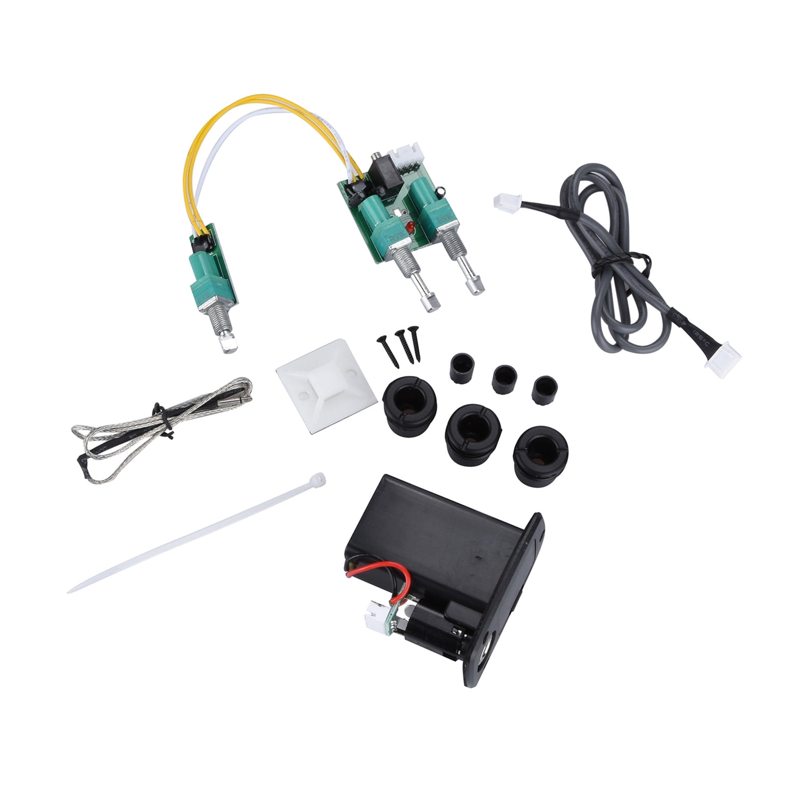 1 Set 3-Band Guitar Piezo Pickup Preamp System Kit , Acoustic Classical Guitar Equalizer Guitarra EQ Preamp Concise Bass Tone Volume Violao Pickup For Taylor