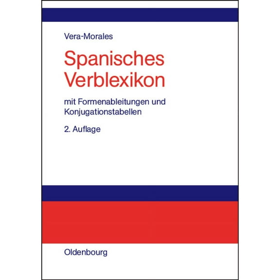 Spanisches Verblexikon, (Hardcover)