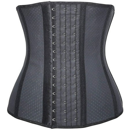 

DNDKILG Waist Training Body Suits Women Clothing Tummy Control Body Shaper Seamless Low Rise Shapewear Belt Black XL