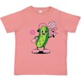 thumbnail image 3 of Inktastic Pickleball Cute Girly Pickle Girls Toddler T-Shirt, 3 of 5