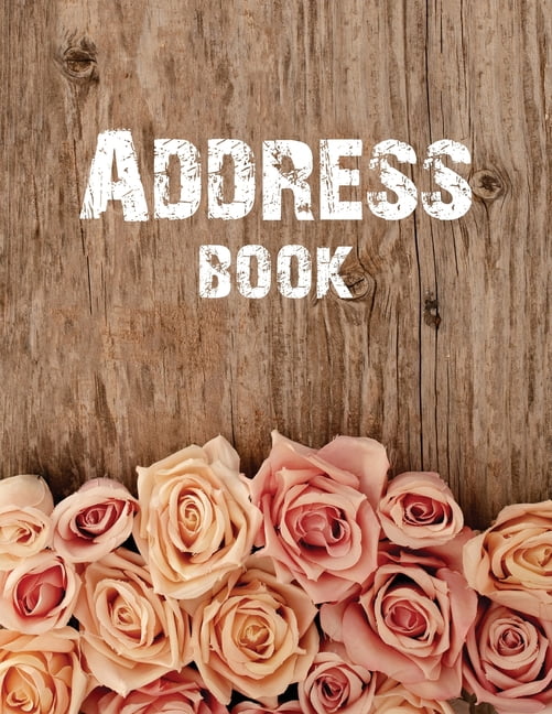Large Address Book Contact Book and Organizer Names & Address Book for Women (Paperback