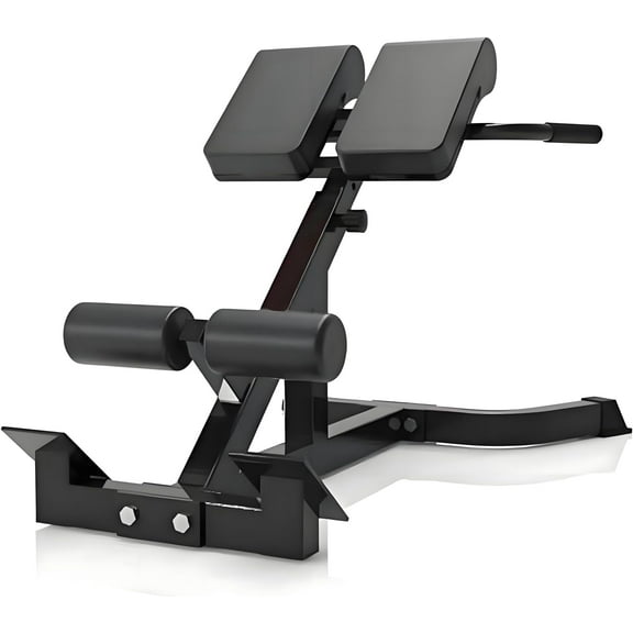 ComMax Roman Chair Back Hyperextension Adjustable Back Exercise Machine Home Gym Workout Equipment for Abs and Glute