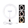 thumbnail image 1 of H-pu456f 26cm 3200-5600k can be darkened LED ring light 3 modes lamp for youtu, 1 of 1