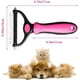 thumbnail image 3 of Cepillo para el pelo de perros, cepillo para gatos, rastrillos para desenredar perros, cepillo para quitar el pelo, peine para el cuidado de la capa interna, rastrillo para desenredar para mascotas, 3 of 4