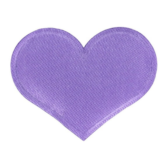 COSMOBETTY Party Confetti Purple Cloth Heart Decoration 600Pcs 1.2 x 0.04 x 1In