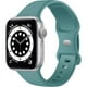 thumbnail image 1 of wonima44 Sport Band Compatible with Apple Watch Bands 38mm 40mm 41mm 42mm 44mm 45mm, Replacement Soft Silicone Strap Wristbands for iWatch Series 8 7 6 5 4 3 2 1 SE Men Women Cactus(42/44/45), 1 of 1