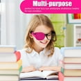 thumbnail image 3 of 6 Pack Eye Patches for Kids Girls Boys, MODANU Right & Left Eye Patch for Glasses, Lazy Eye Patch for Children Treating Lazy Eye Amblyopia Strabismus and After Surgery, Pink, 3 of 6