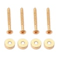 thumbnail image 2 of Juego de 4 casquillos Sunnimix de férula para guitarra con Tornillos dorados, 2 of 8