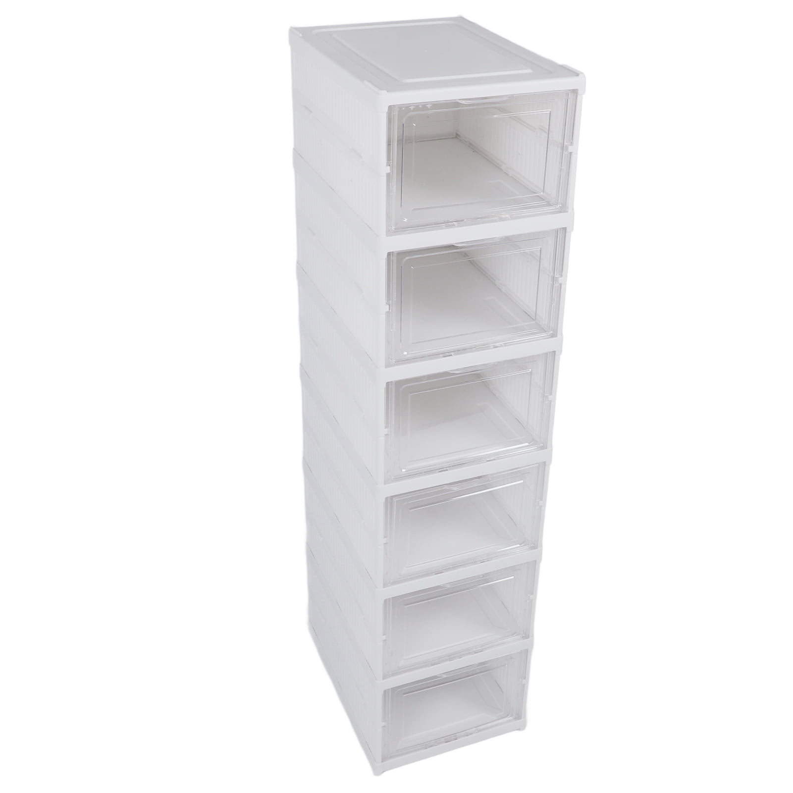 Clear stackable shoe storage boxes deals