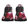 thumbnail image 5 of Skull Couple Dancing Happy Valentine's Day Together Forever Shoes Sneakers Black Size 11.5, 5 of 7