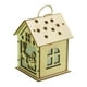 thumbnail image 1 of Adorno navideño colgante decorativo con luz nocturna de casa de madera en miniatura que EstiloE perfecl Casa de madera, 1 of 8