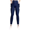 thumbnail image 1 of Leggins Deportivo Mujer Mallas Gym Mallones Dama Con Bolsas, 1 of 5