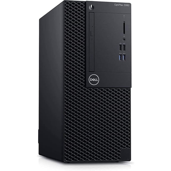 Restored Dell OptiPlex 3060 Tower Desktop Computer | Intel Hexa-Core i5-8500 (3 GHz)| 16GB RAM | 128GB SSD | Windows 11 Pro | Home or Office PC (Refurbished)