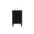 thumbnail image 3 of 21 inch single bathroom vanity in black, 3 of 8