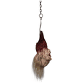 thumbnail image 4 of Figura Gore Cabeza Colgante Cadena Terror Halloween Decoración Horror, 4 of 4