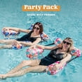 thumbnail image 4 of Sillas flotantes para piscina Sloosh, 2 paquetes, inflables para adultos SLOOSH Sloosh, 4 of 6
