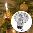 thumbnail image 4 of 5x Candle Clips Bar Candlestick Holder Clips for Anniversaries Parties Decor C, 4 of 7