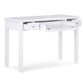 thumbnail image 3 of Pemberly Row Wood Transitional 48" Writing Office Desk in White, 3 of 7