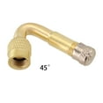 thumbnail image 1 of Tyre Valves Inflation Extension Tube 45/90/135 Degree Adapter Car Motorcycle#, 1 of 7