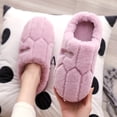 thumbnail image 7 of CUITING Unisex Cotton Slippers  Winter Indoor Home Comfort  Non-Slip Thick Sole  Casual Style  Solid Color  All-Season  Slip-On  Universal Fit  Fabric Upper  Fabric Lining  TPR Sole  Fabr, 7 of 7