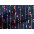thumbnail image 4 of oneOone Cotton Poplin Fabric Stripe & Geometrical Shapes Geometric Decor Fabric Printed BTY 56 Inch Wide, 4 of 4