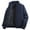 Blue001, variant on Jackets for Men Relaxed Fit Full Zip Cotton Lining Baseball Jackets with Pockets Warm Varsity Jacket Trendy Coat Black 7XL