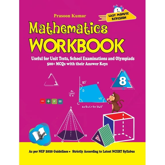 Mathematics Workbook Class 8, (Paperback)
