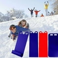 thumbnail image 2 of 2026 New Upgrade Roll Up Sled Plastic Snow Sled Lightweight Sled For Kids And Adults Outdoor Use, 2 of 2
