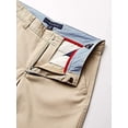 thumbnail image 4 of Pantalones de vestir Tommy Hilfiger para niños, mezcla de sarga, color caqui, talla 6, 4 of 6