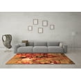 thumbnail image 3 of Ahgly Company Indoor Rectangle Oriental Orange Industrial Area Rugs, 3' x 5', 3 of 4
