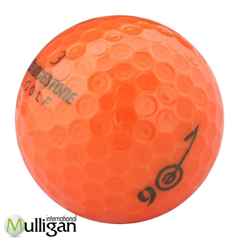 Mulligan - 36 Bridgestone e6 4A Recycled Used Golf Balls, Orange