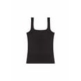 thumbnail image 3 of Forever 21 WGA Cotton Cropped Tank Top, Color-Black, Size-L, 3 of 5