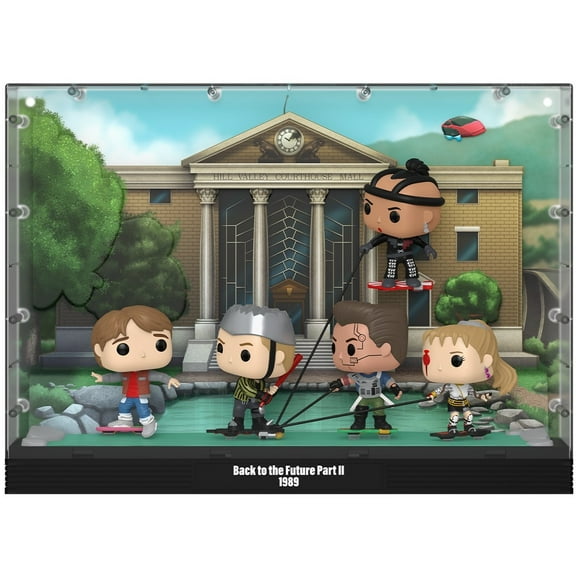 Funko POP! Moments Deluxe: Back to the Future II - Hoverboard Chase