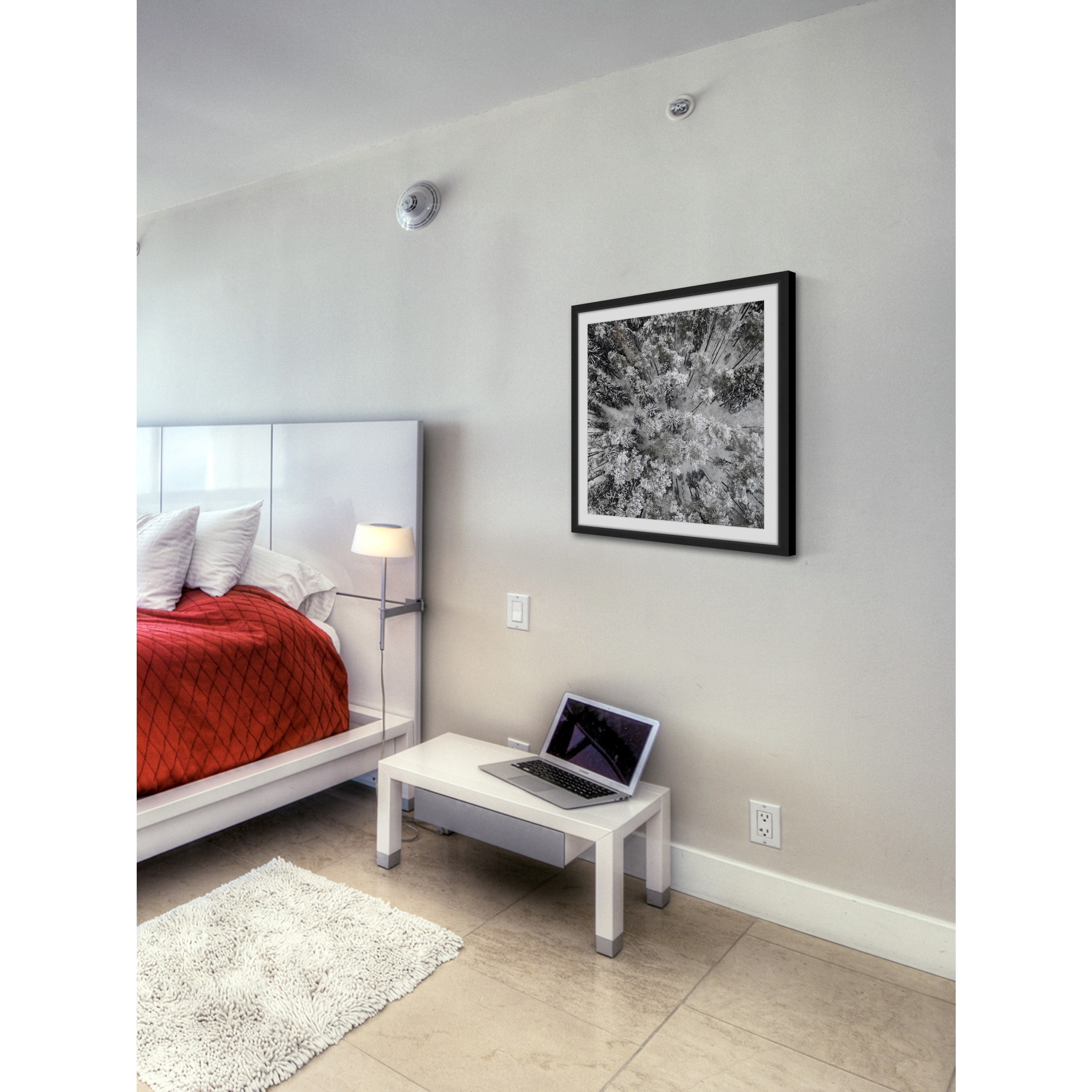 Marmont Hill "Tall and Cold" by Karolis Janulis Framed Painting Print