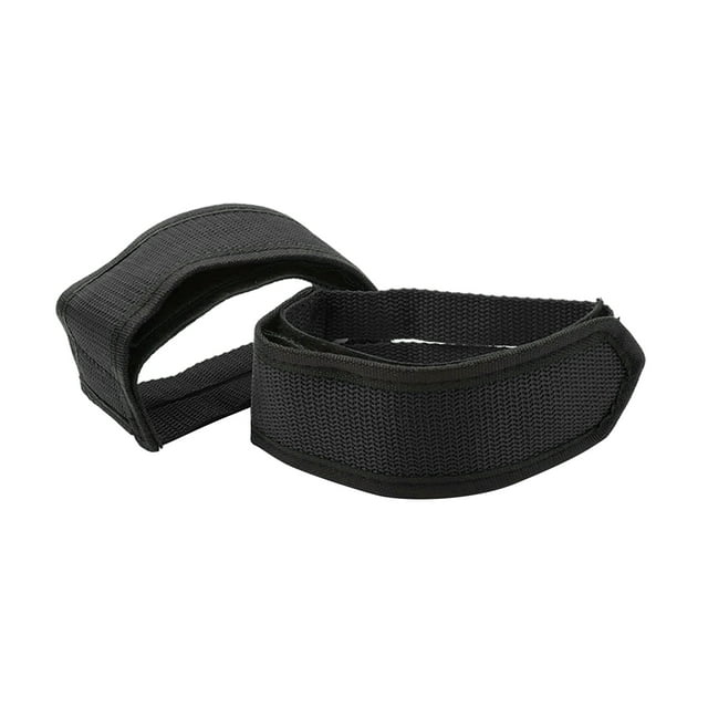 Pedal Strap Adhesive Toe Clips Straps for Indoor Cycling Adults Black