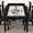 BLACK, variant on HABUTWAY 40" Solid Wood Board Game Table for 4-6 Players, 54" x 31" Convertible Dining Table with Removable Top, Game Mat, 6 Cup Holders & Hobby Trays, for D&D Card Game Puzzle, Black Walunt