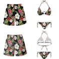 thumbnail image 7 of Yuyamidu Matching Bathing Suits for Couples Floral Bikini Sets for Women Cheeky Bathing Suit for Men Board Shorts Swimming Trunks Two Piece Swimsuit Sexy Triangle String Bikinis Leopard Man 4XL, 7 of 7