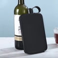 thumbnail image 4 of 500ml StainlessSteel Hip Flask,Portable,Leakproof Outdoor Travel Flask for Alcohol,Outdoor Travel StainlessSteel Flask A,1 * Stainless Steel Hip Flask,Black, 4 of 5