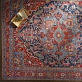 thumbnail image 3 of Livabliss Area Rugs for Living Room, 5x7 Iris Traditional Red Rug, Bedroom Dining Room Home Decor Stain Resistant Carpet (5' x 7'6"), 3 of 9