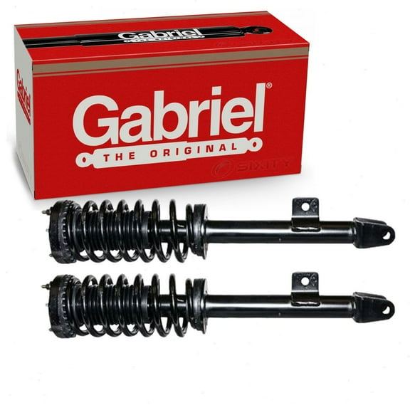 2 pc Gabriel G57071 ReadyMount Suspension Strut & Coil Springs for Assembly Shock Shocks Struts Fits select: 2005-2006 CHRYSLER 300C, 2006-2010 DODGE CHARGER