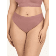 thumbnail image 2 of Fit for Me by Fruit of the Loom Women's Plus Size Seamless High Cut Brief, 2-Pack, Sizes 1X-4X, 2 of 7