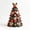 C, variant on DIY Fabric Patch Christmas Tree Kit, Hand Assemble Tabletop Holiday Ornament, Vintage Plaid Cloth Decorative Tree For Indoor Festival Table Centerpiece Decor.7.87 in.A