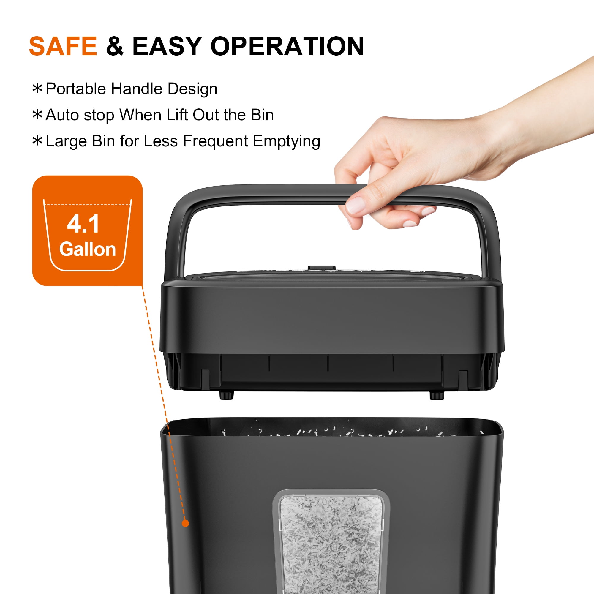 Bonsaii 6 Sheet Microcut Shredder C261D Paper Shredder Review - Consumer  Reports